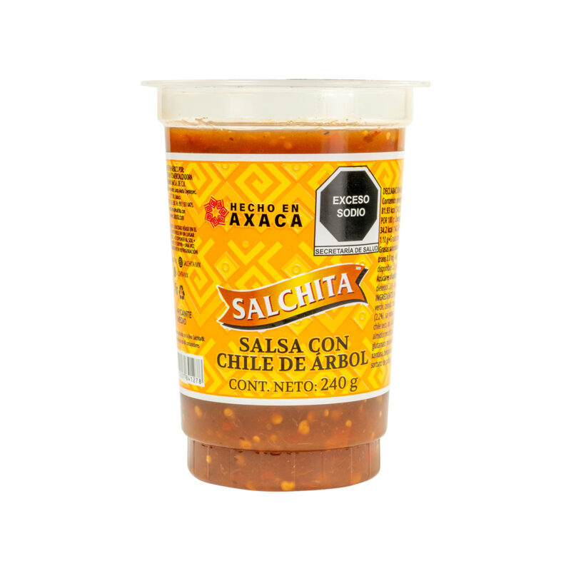 SALCHITA Salsa con chile de árbol