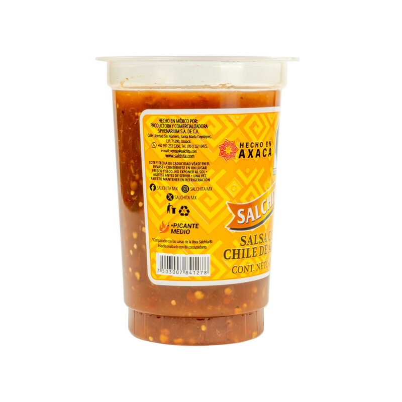 SALCHITA Salsa con chile de árbol - Image 3