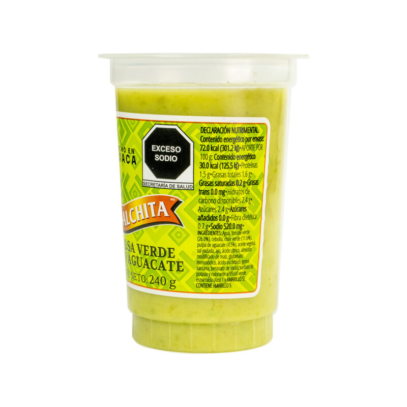 SALCHITA Salsa verde con aguacate - Image 3