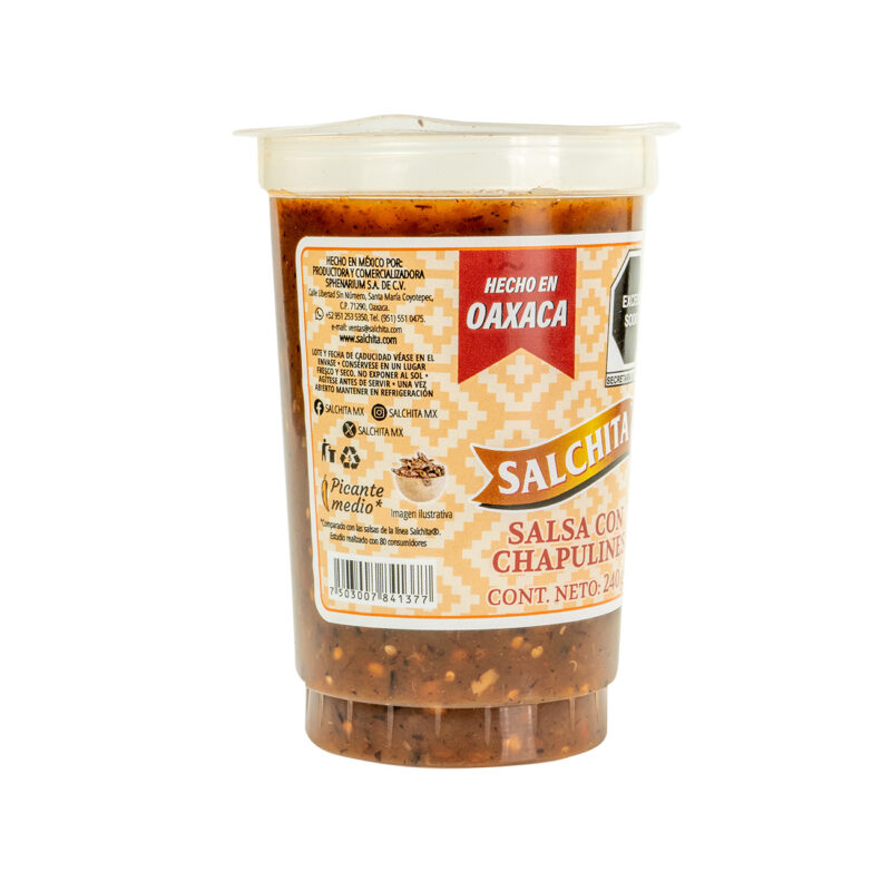 SALCHITA Salsa con chapulines - Image 2