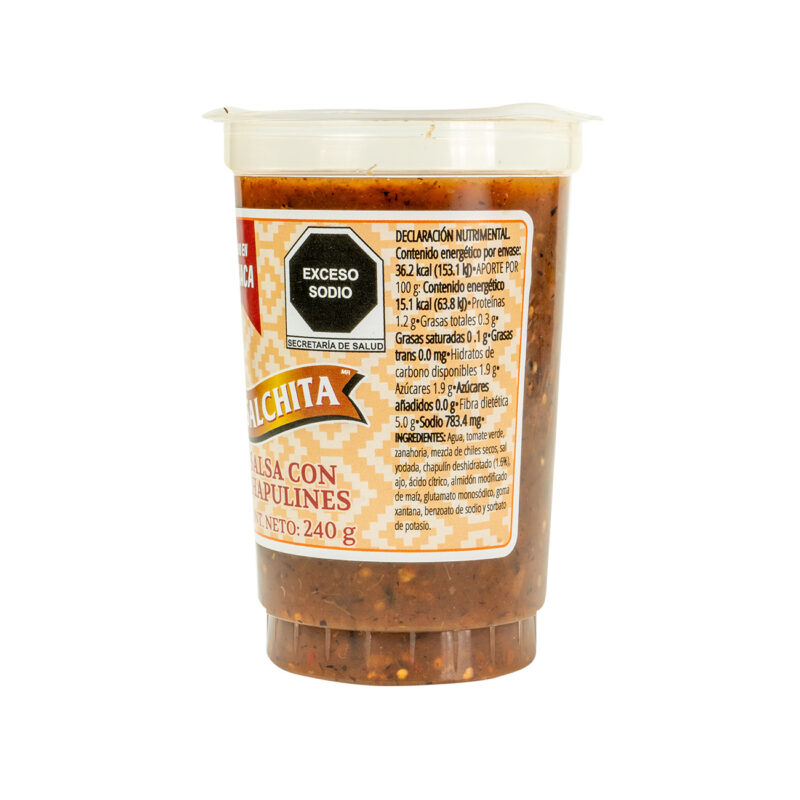 SALCHITA Salsa con chapulines - Image 3