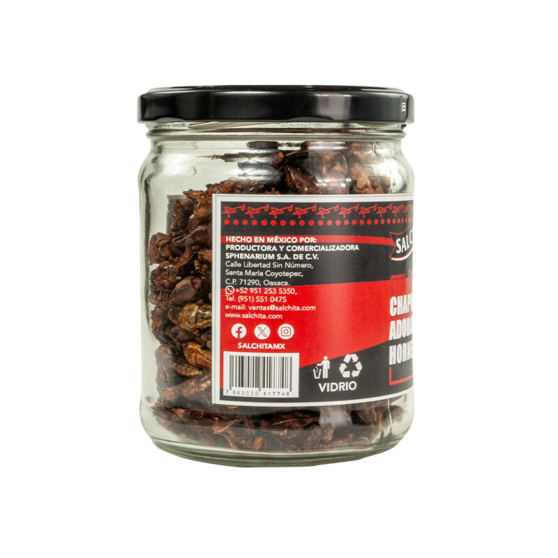 SALCHITA Chapulines adobados y horneados - Image 2