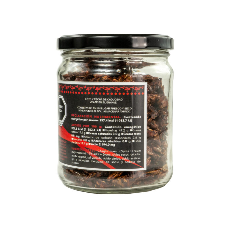 SALCHITA Chapulines adobados y horneados - Image 3