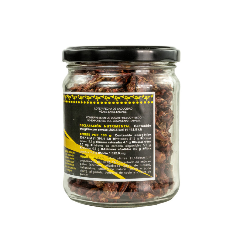 SALCHITA Chapulines horneados con ajo y limón - Image 3