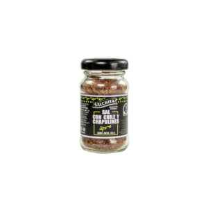 SALCHITA Sal con chile y chapulines